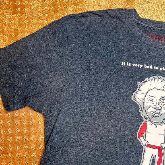 Baseballism Major League t-shirt cleveland Indians Dark Grey Size M Jobu's Rum - Picture 4 of 7